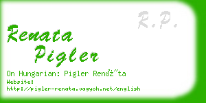 renata pigler business card